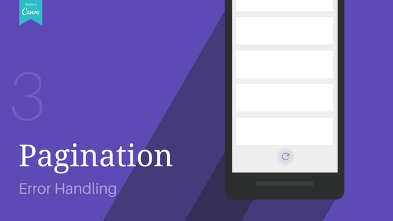 Android Pagination: Error Handling