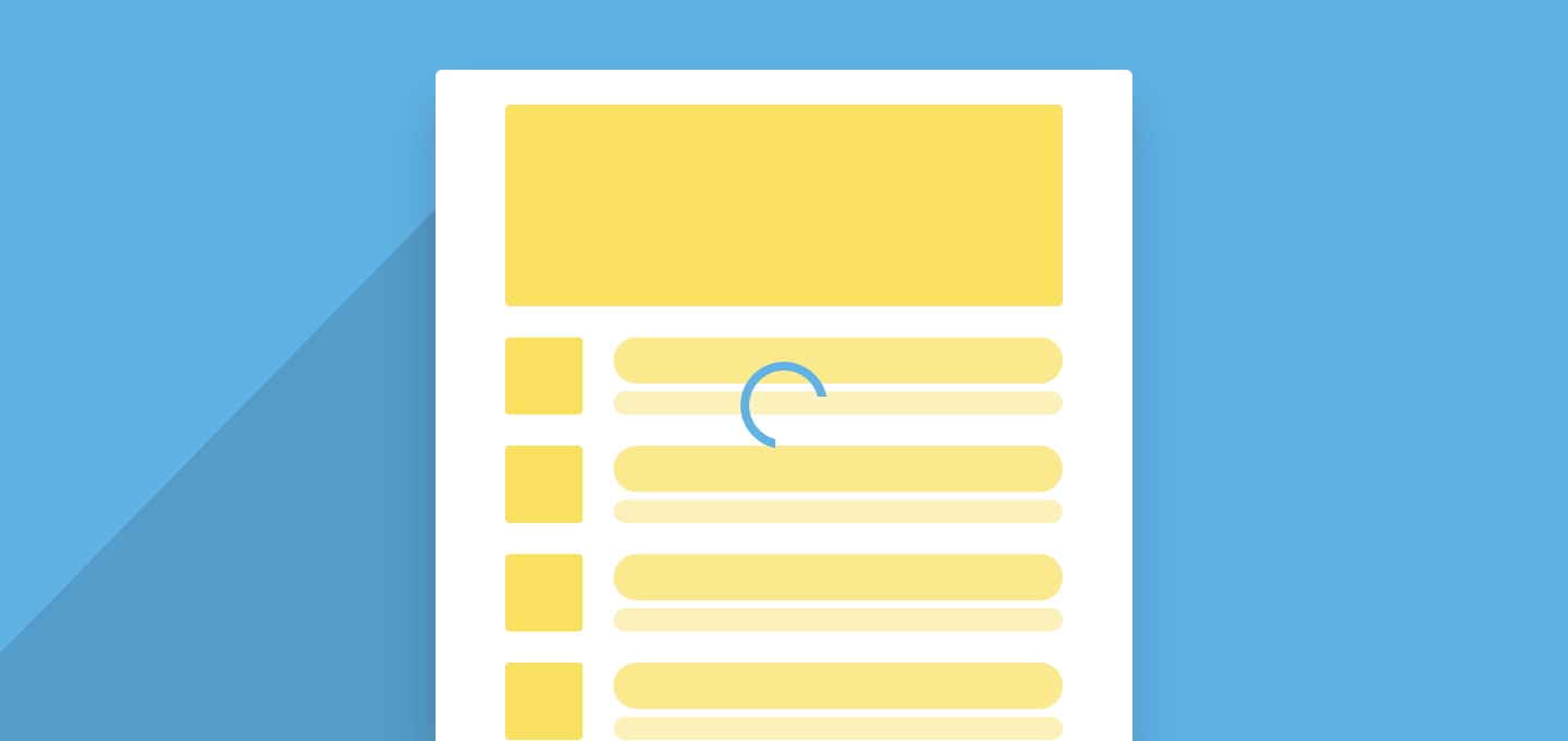 Stop Using Loading Spinner, There’s Something Better